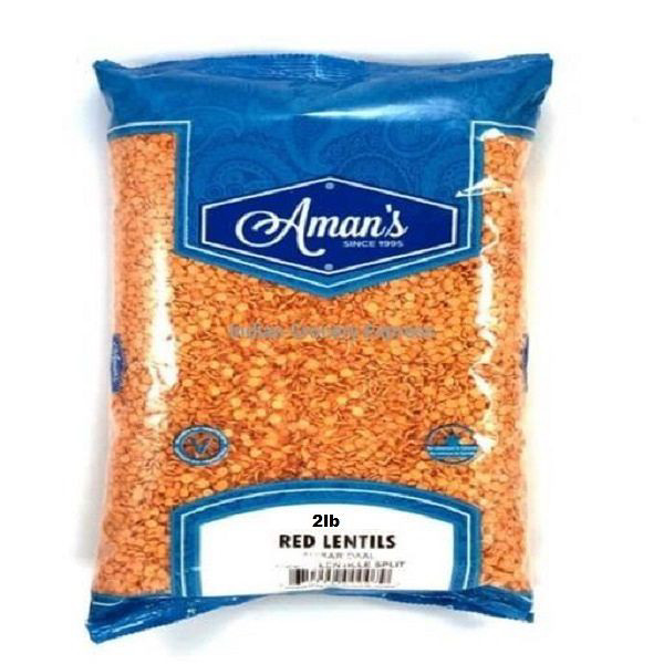 Amans Masoor Dal 2lb