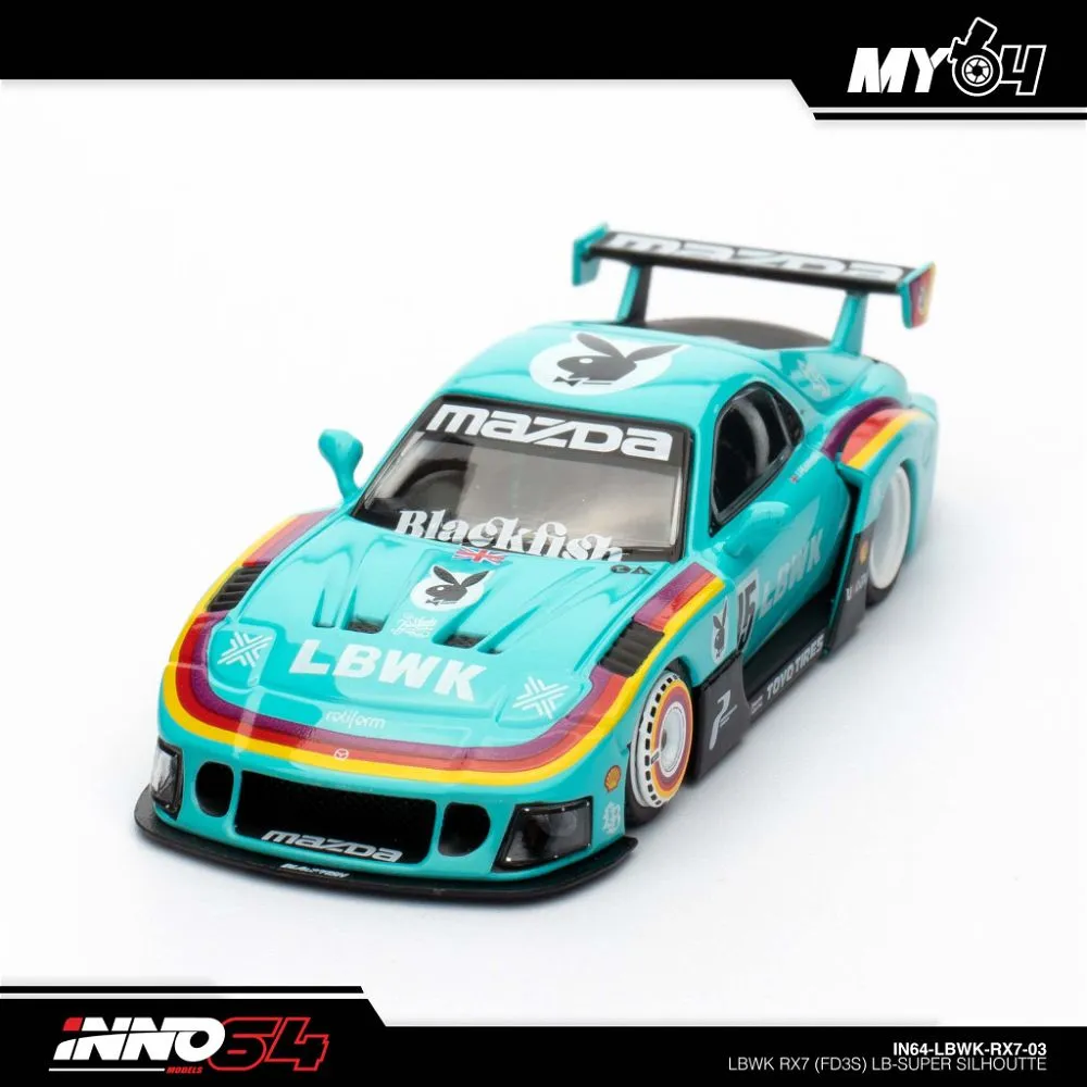 INNO64 | MAZDA RX7 FD3S LB-SUPER SILHOUTTE | CHINA DIECAST EXPO 2024