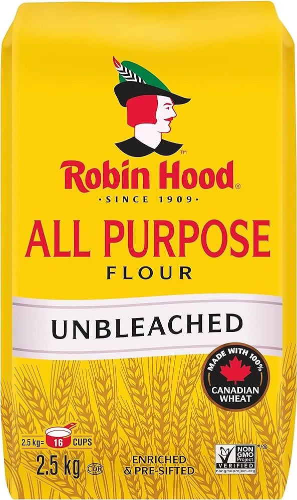 Robin Hood All Purpose Flour Never Blanched 5.5 lb