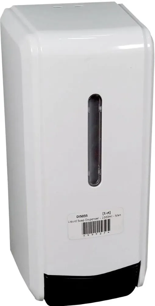 Liquid Soap Dispenser - 1000ml - Manual Pump - B4
