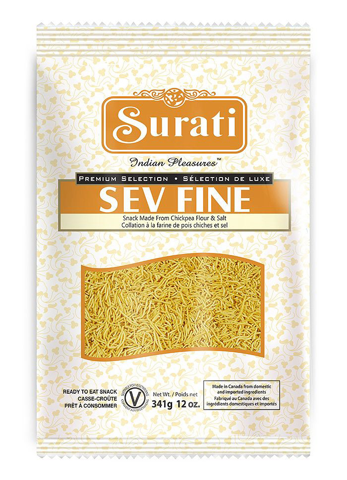 Surati Snacks Sev Fine 341g