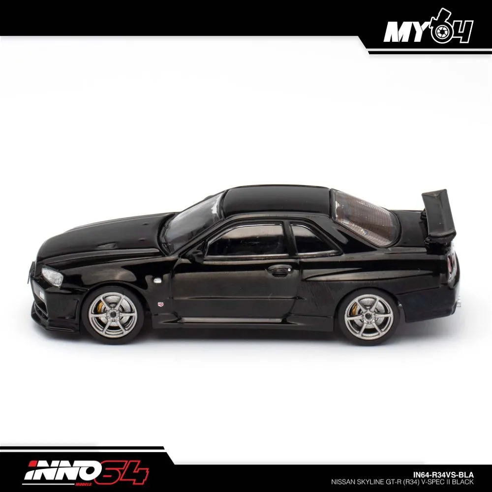 INNO64 | NISSAN SKYLINE GT-R R34 | V-SPEC II BLACK