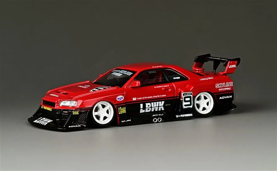 CM MODEL | NISSAN GT-R LBWK ER34 | #9