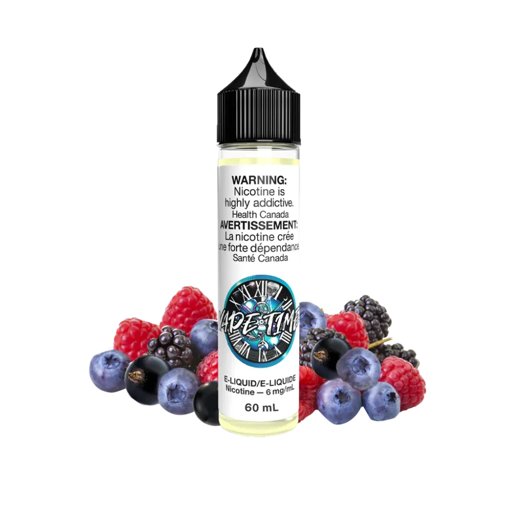 VAPE TIME E-LIQUID QUAD BERRY 60ML