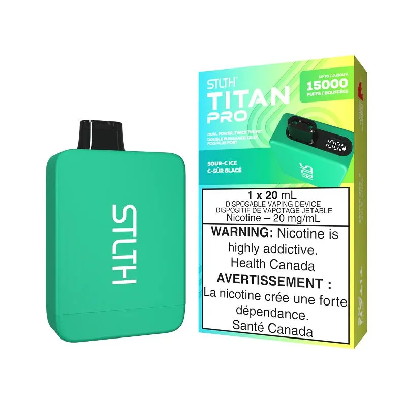 STLTH TITAN PRO 15000 SOUR-C ICE