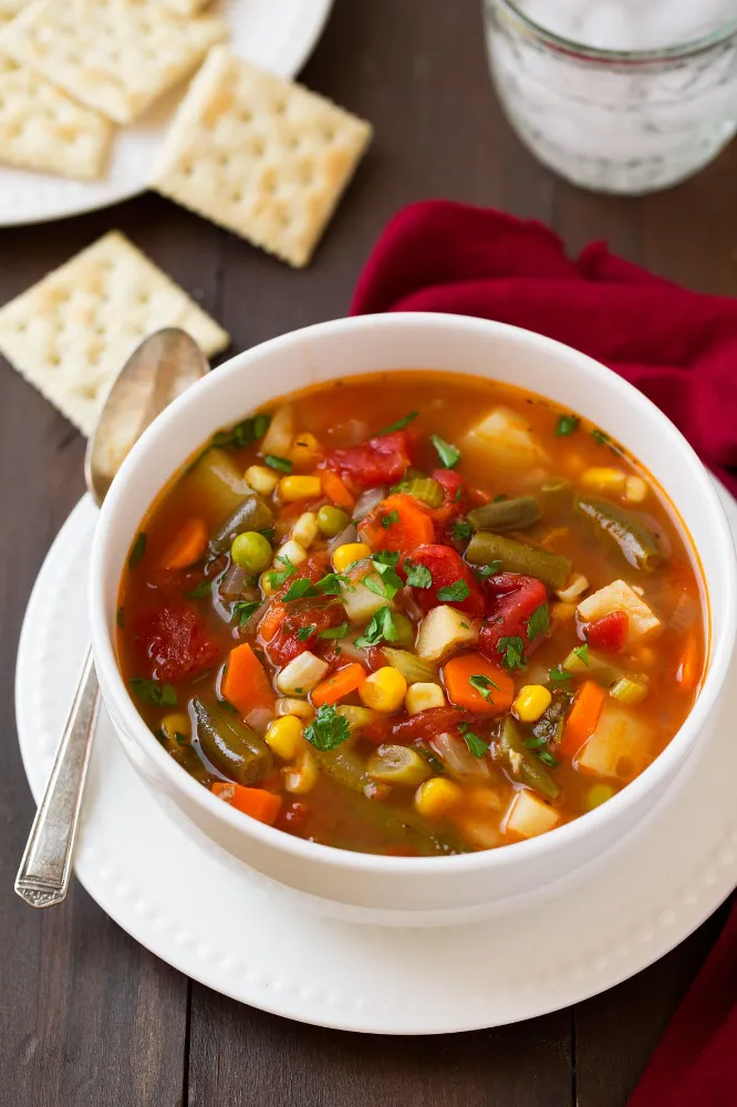 Vegetable Soup/Egg Vegetable Soup