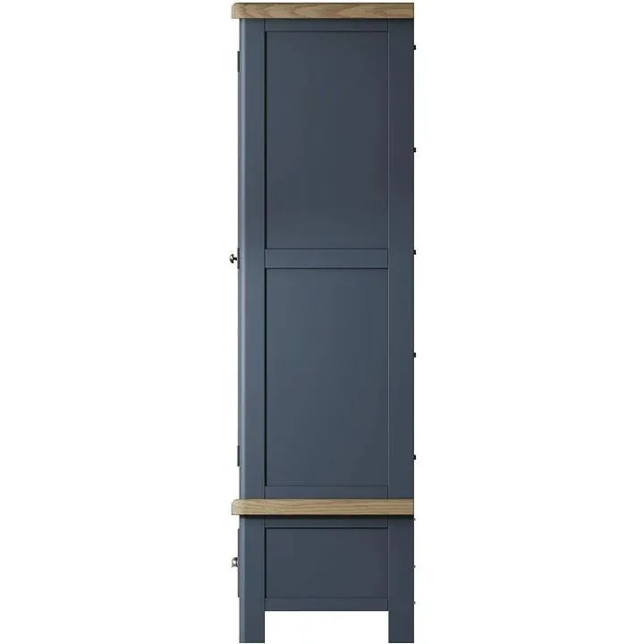 Falcon Blue 2 Door Wardrobe