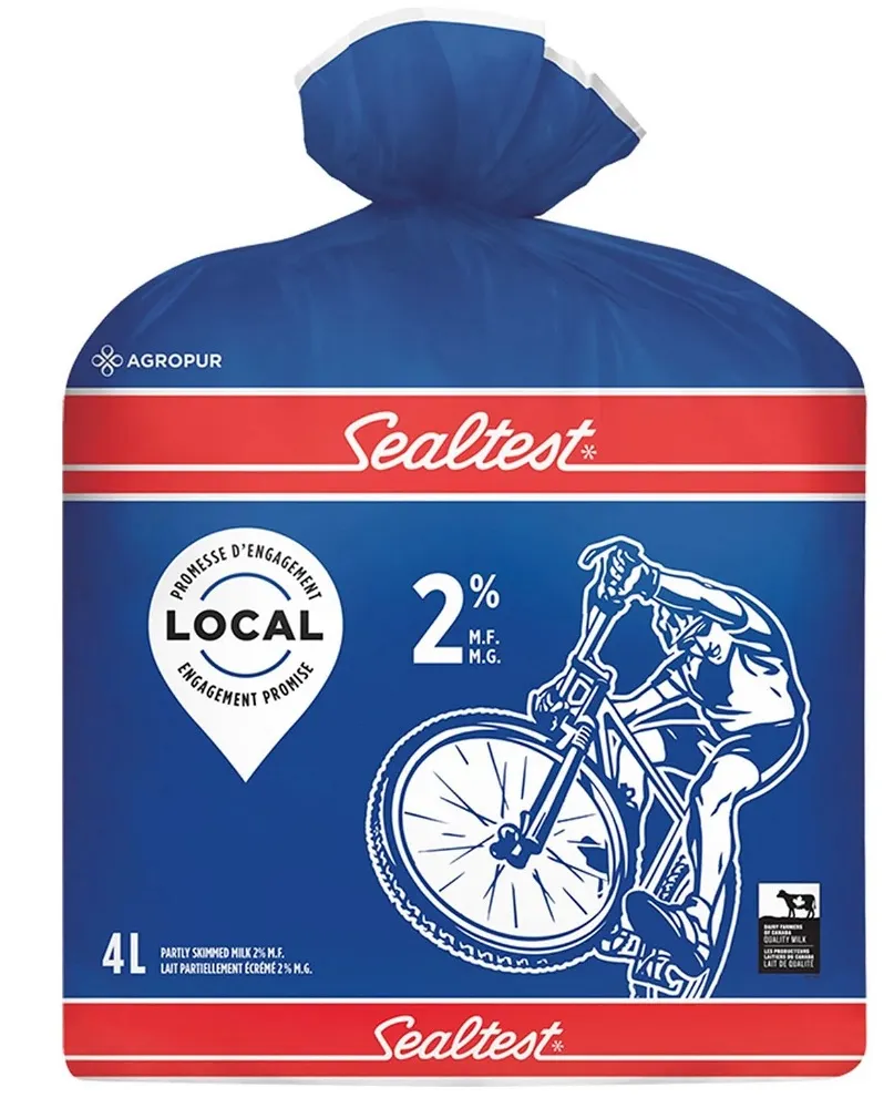 SEALTEST MILK 2% 4 L BAG