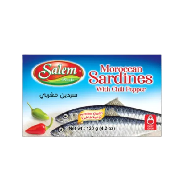 Salem Sardines with Chilli Pepper 120g