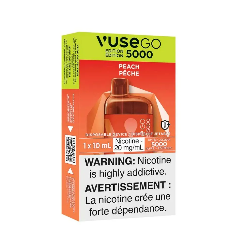 VUSE GO EDITION 5000 PEACH