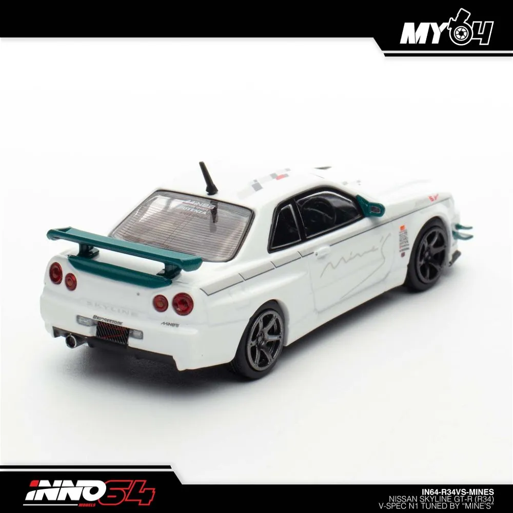 INNO64 | NISSAN SKYLINE GT-R R34 | V-SPEC N1 TUNED BY MINE'S