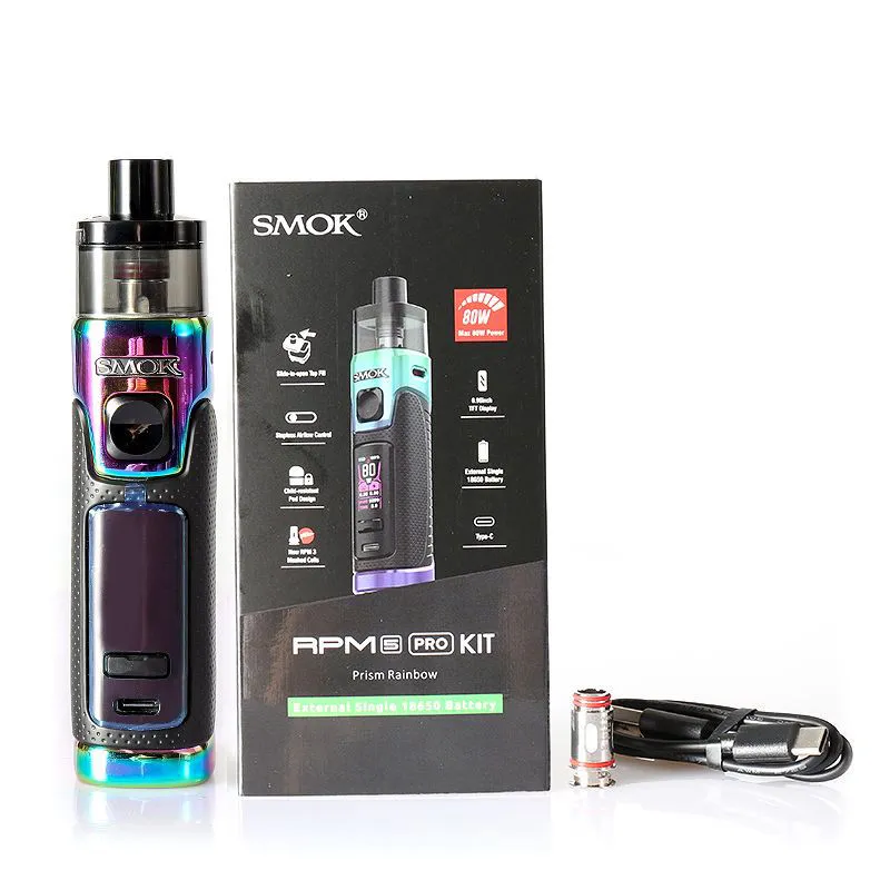 SMOK RPM 5 PRO KIT PRISM RAINBOW