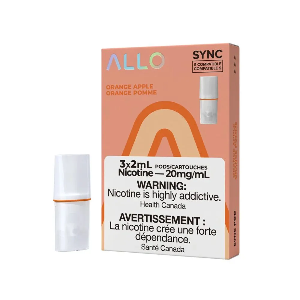 Allo Sync Pods Orange Apple