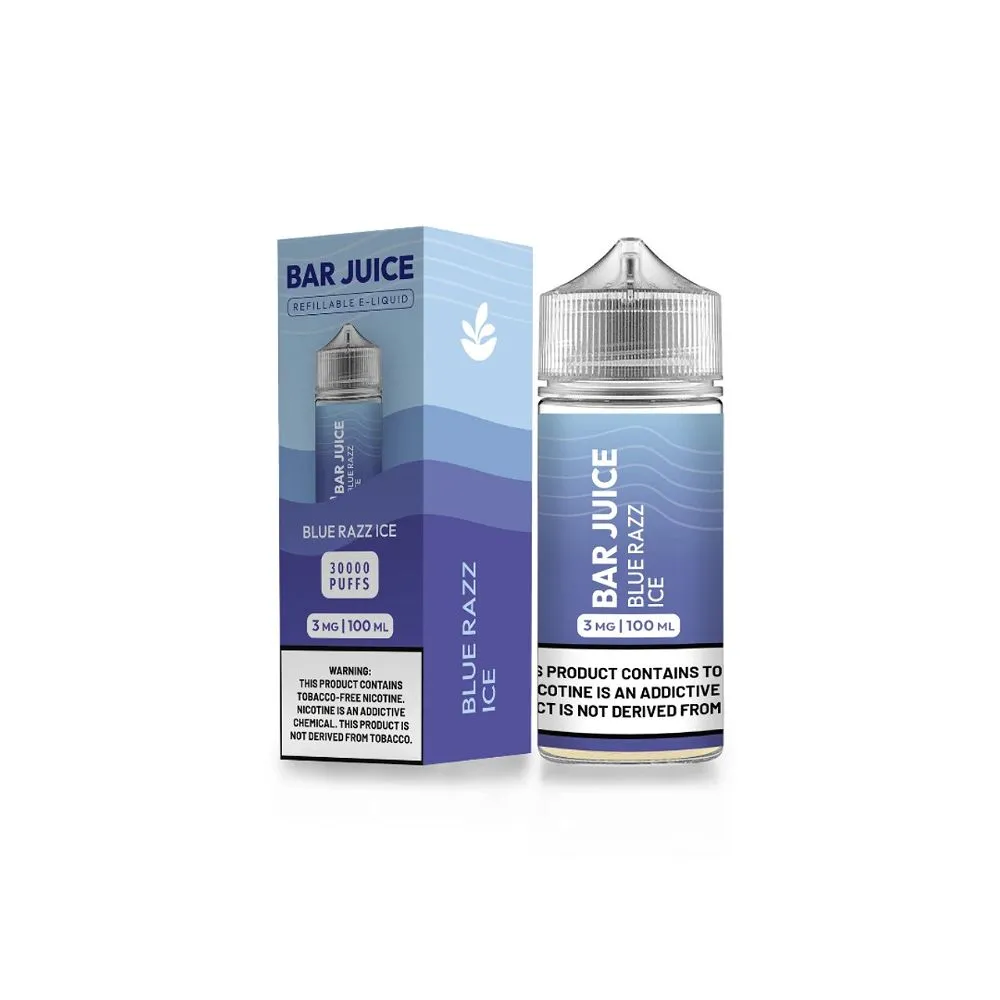 BAR JUICE BLUE RAZZ ICE 100ML