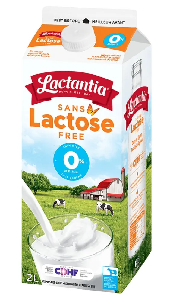 Lactantia Lactose Free Skim Milk 2L