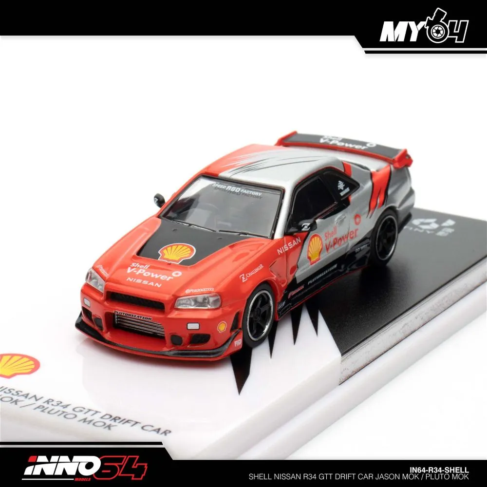 INNO64 | NISSAN SKYLINE GT-R R34 SHELL | HONG KONG TOY SALON 2022