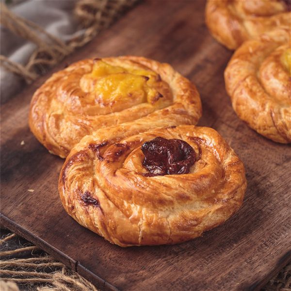 Strawberry Custard Danish