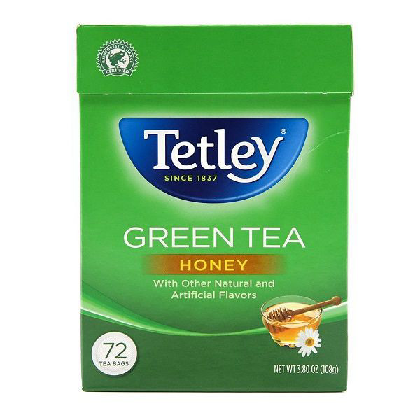 Tetley Natural Green Tea 72 Tea Bags 144g