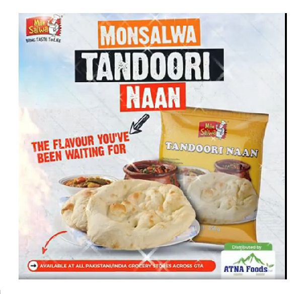 Mon Salwa Tandoori Naan 10Pcs