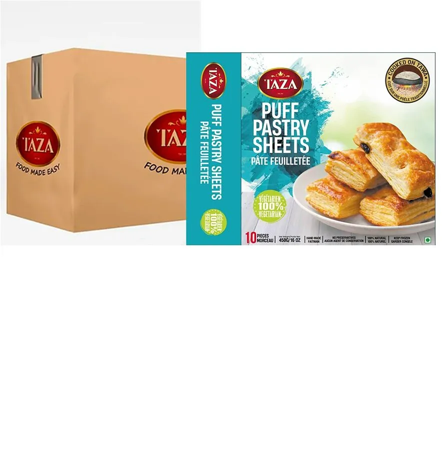 Taza Puff Pastry Sheet Carton 450gX24