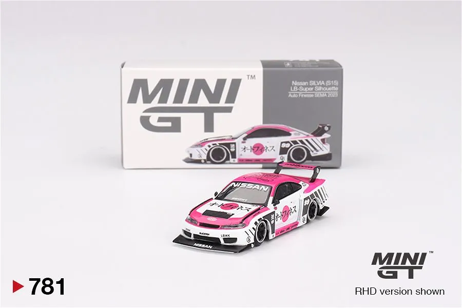 MINIGT | NISSAN LB-SUPER SILHOUETTE S15 SILVIA | AUTO FINESSE SEMA 2023