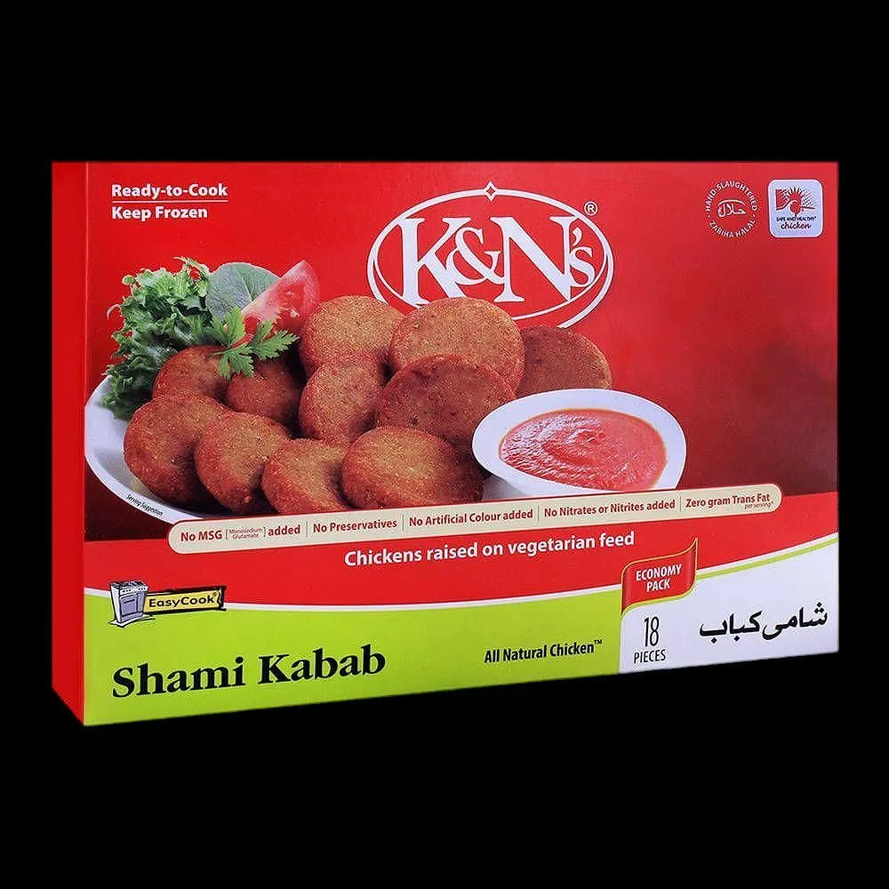 K&N Chicken Shami 648Gm