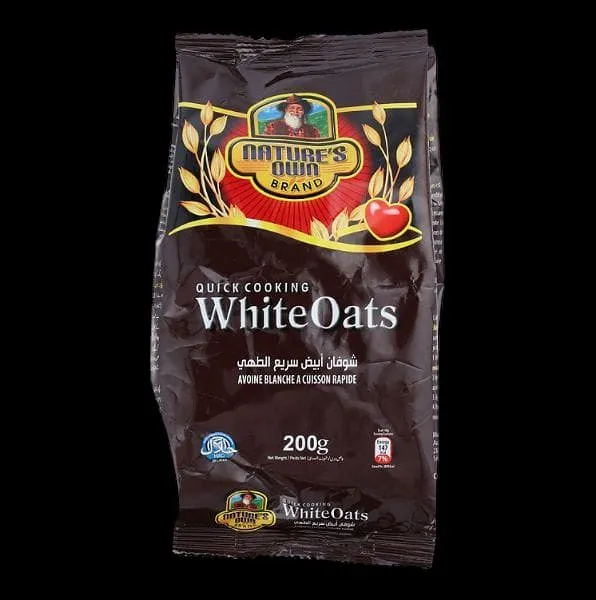 Natures Own White Oats 200G