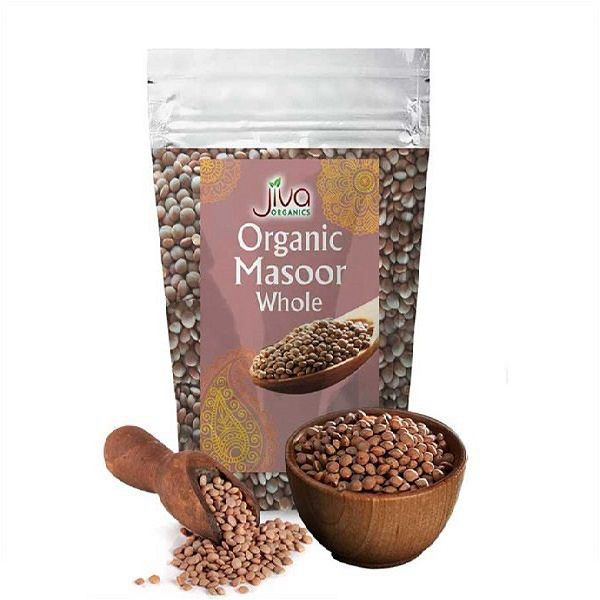 Jiva Organics Masoor Dal Brown Dal 4Lb