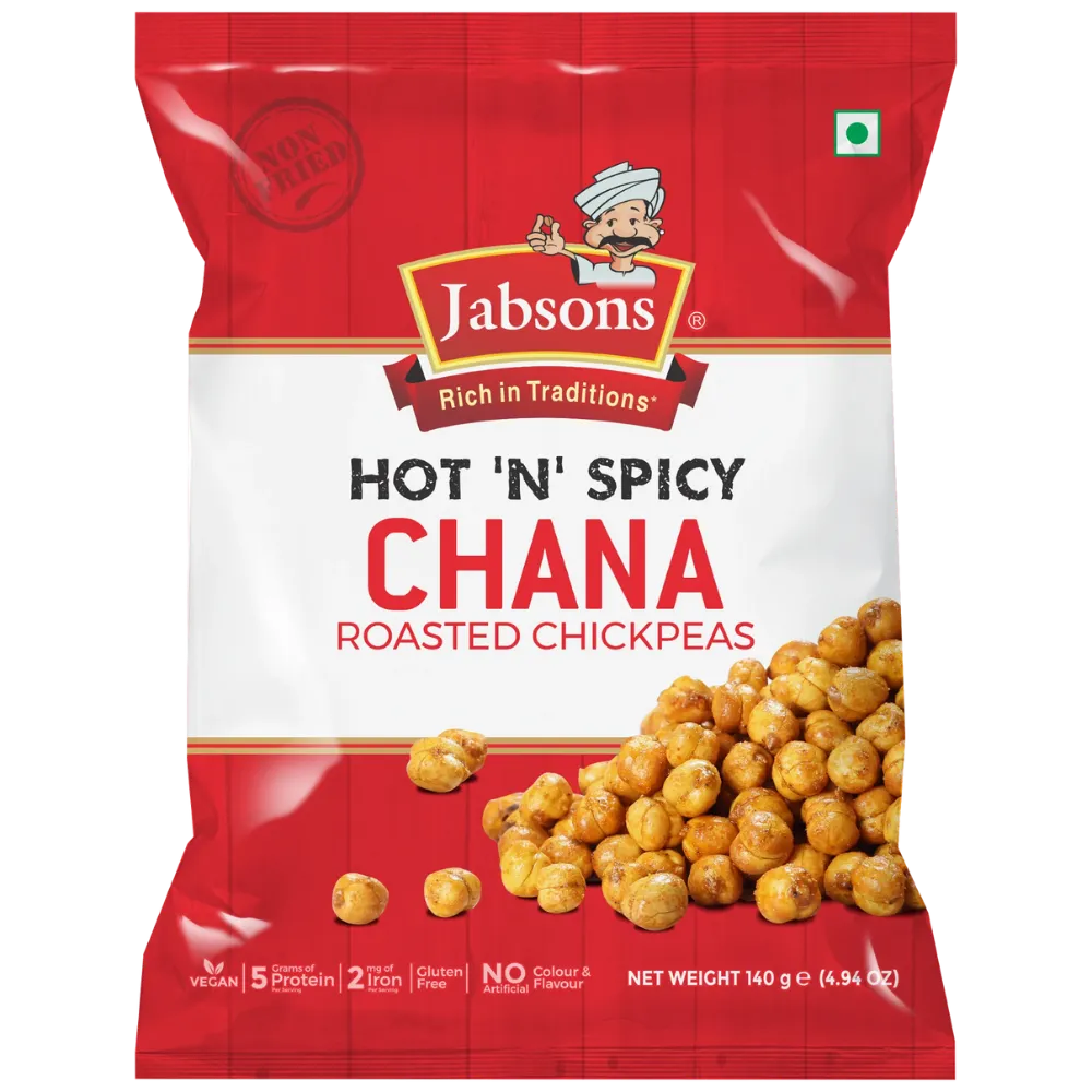 JABSON HOT N SPICY CHANA 140 GM