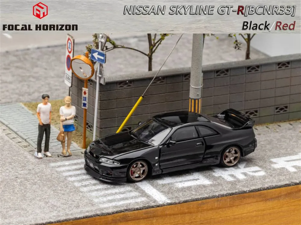 FOCAL HORIZON | NISSAN SKYLINE GT-R R33 | BLACK