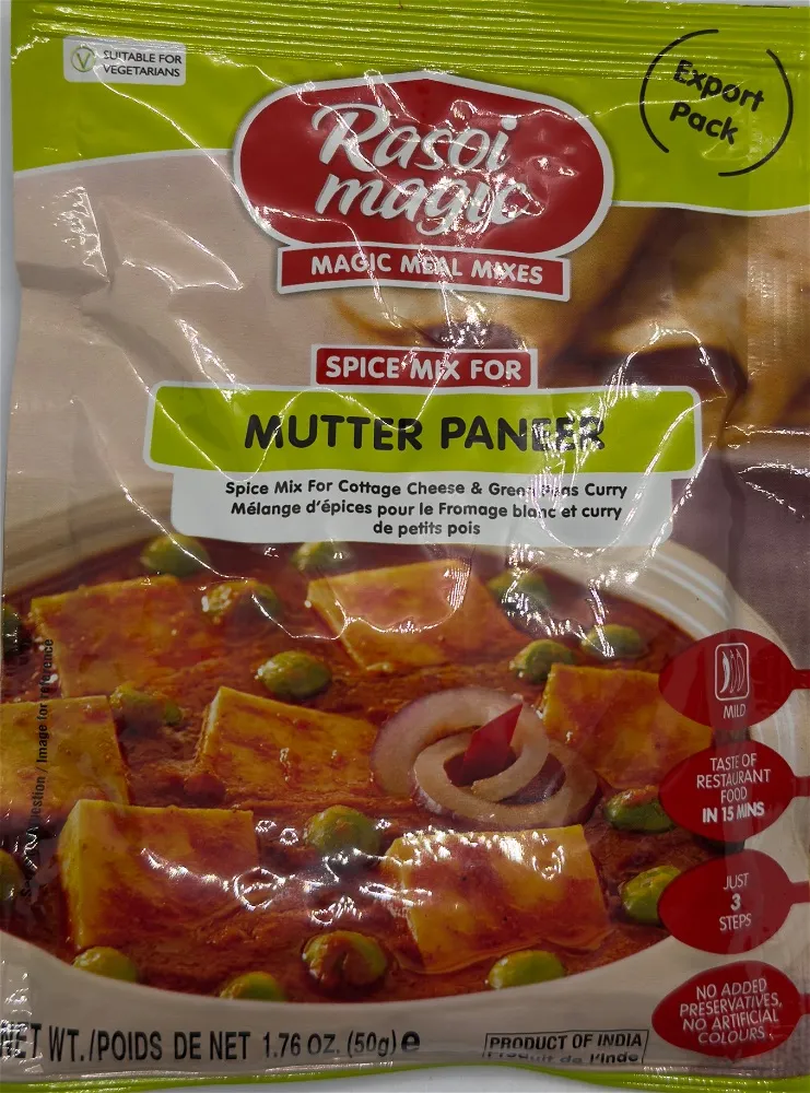 RASOI MAGIC MUTTER PANEER 50 G