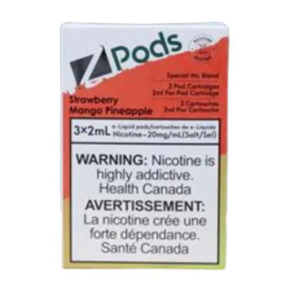 Z PODS STRAWBERRY MANGO PINEAPPLE