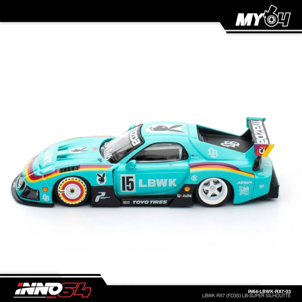 INNO64 | MAZDA RX7 FD3S LB-SUPER SILHOUTTE | CHINA DIECAST EXPO 2024