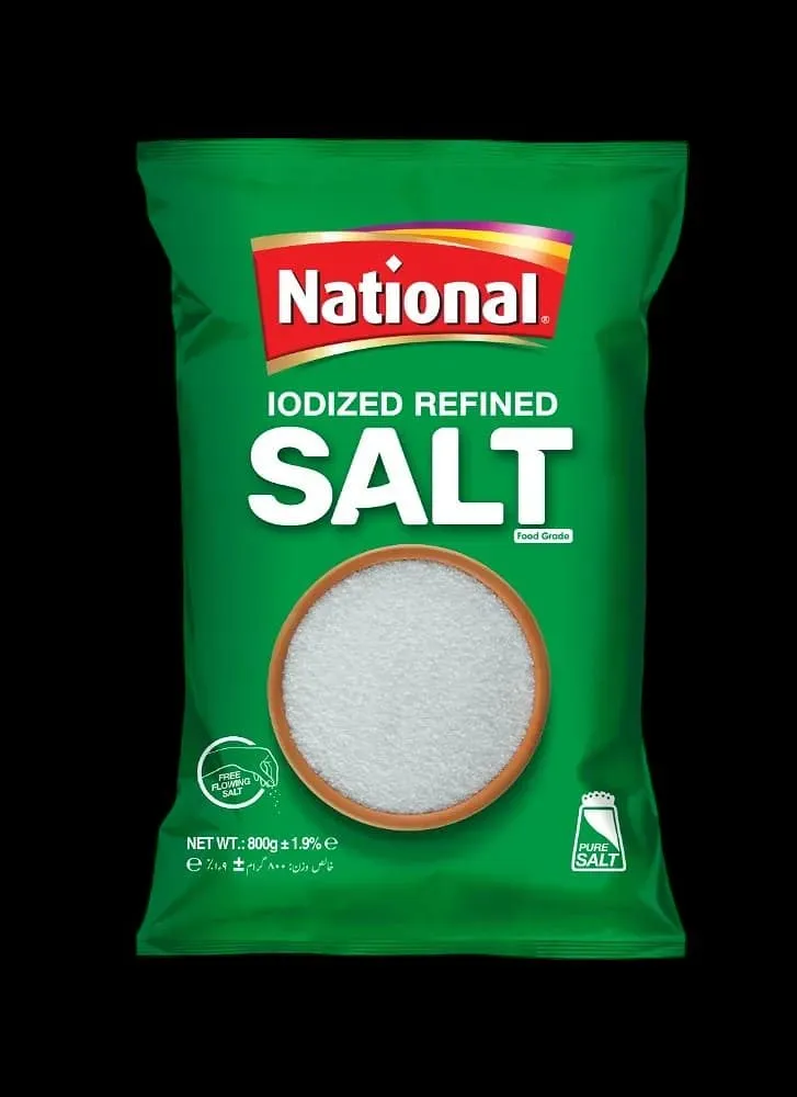 National Iodized Salt 800Gm