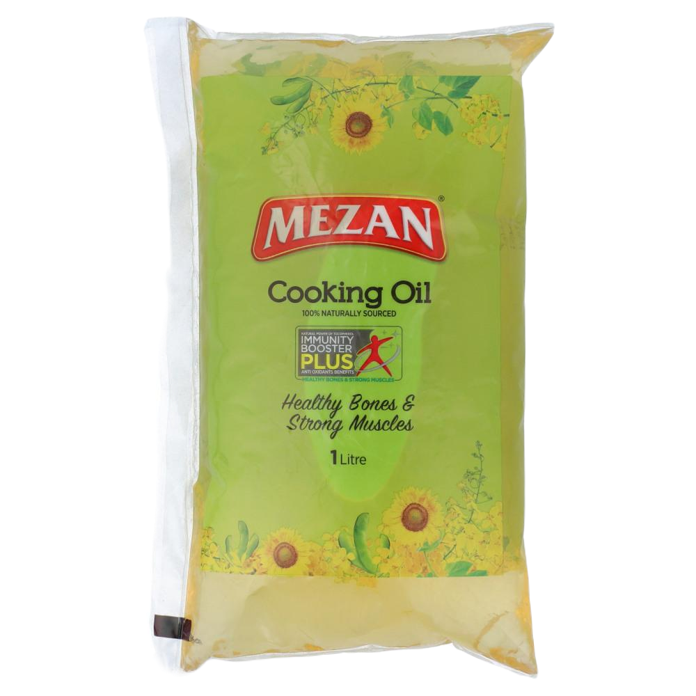 Mezan Oil Cooking Pouch 1 Ltr