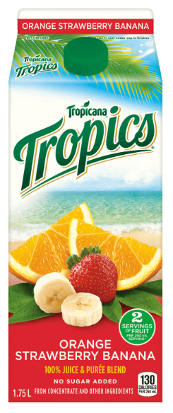 Tropicana Strawberry-orange-Banana Juice 1.75L