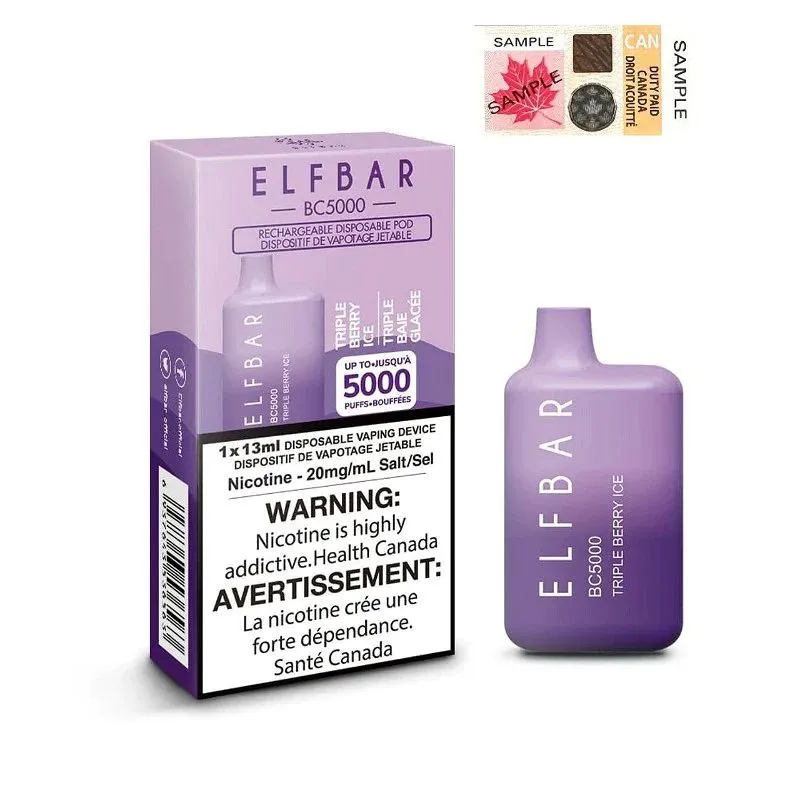 ELFBAR 5000 TRIPLE BERRY ICE