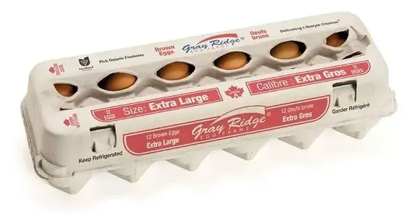 Gray Ridge Brown Eggs (12pcs)