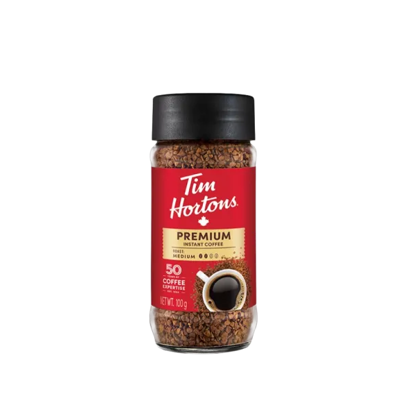 Tim Hortons Premium Instant Coffee Medium 100g