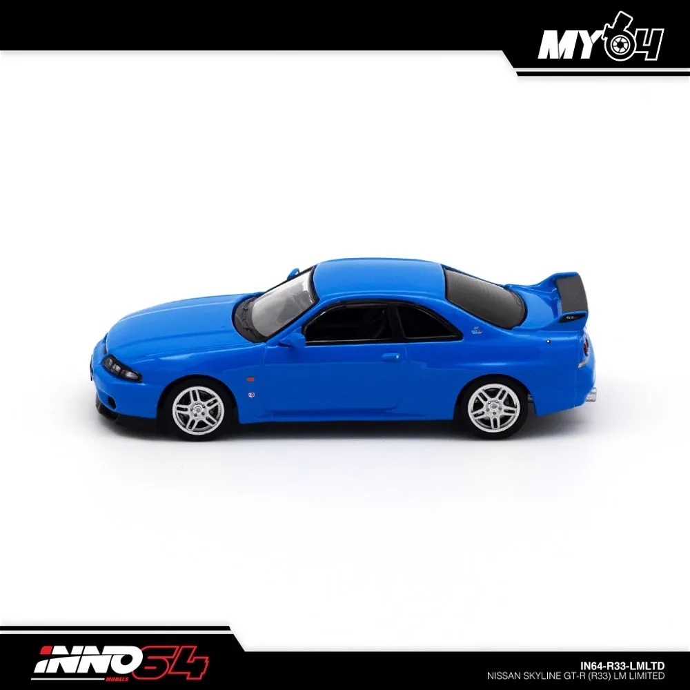 INNO64 | NISSAN SKYLINE GT-R R33 LM LIMITED | BLUE