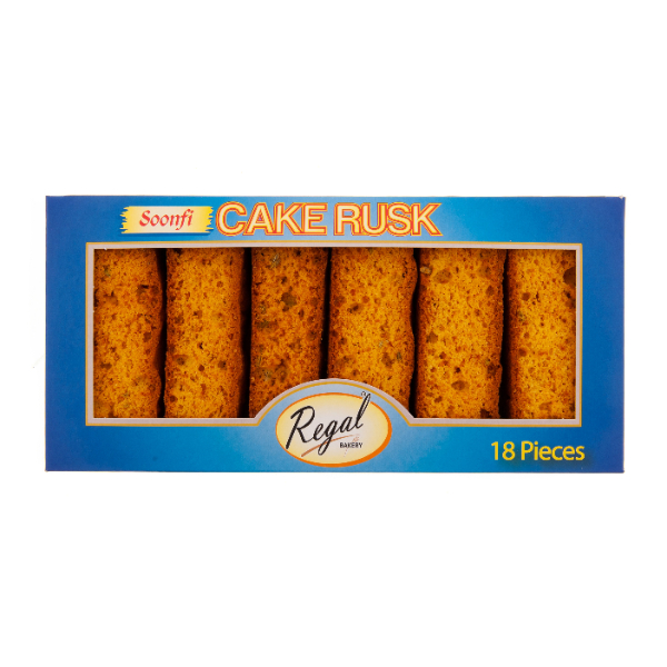 Regal Soonfi Cake Rusk 18Pcs