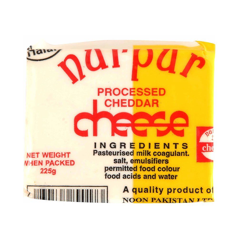 Nurpur Cheddar Cheese 225Gm