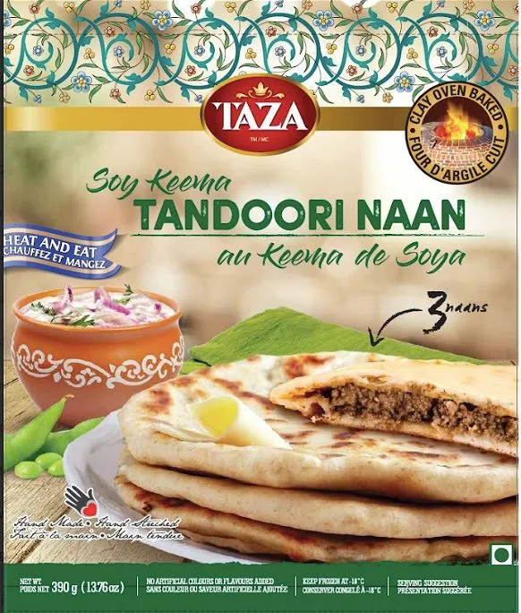 Soy Keema Tandoori Naan