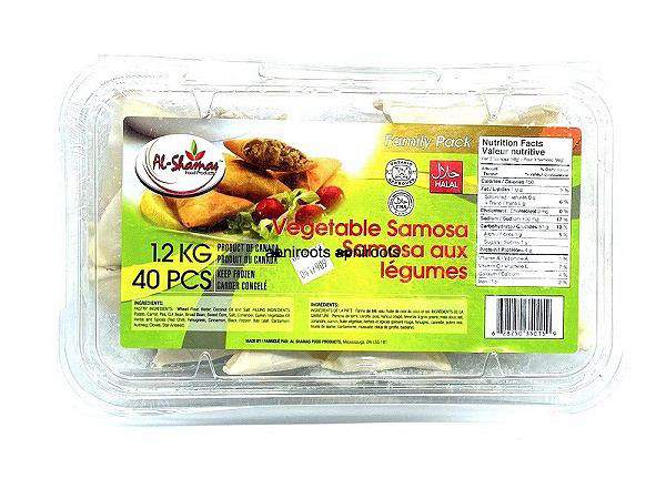 Al Shamas Chicken Samosa 1.2kg 40Pcs