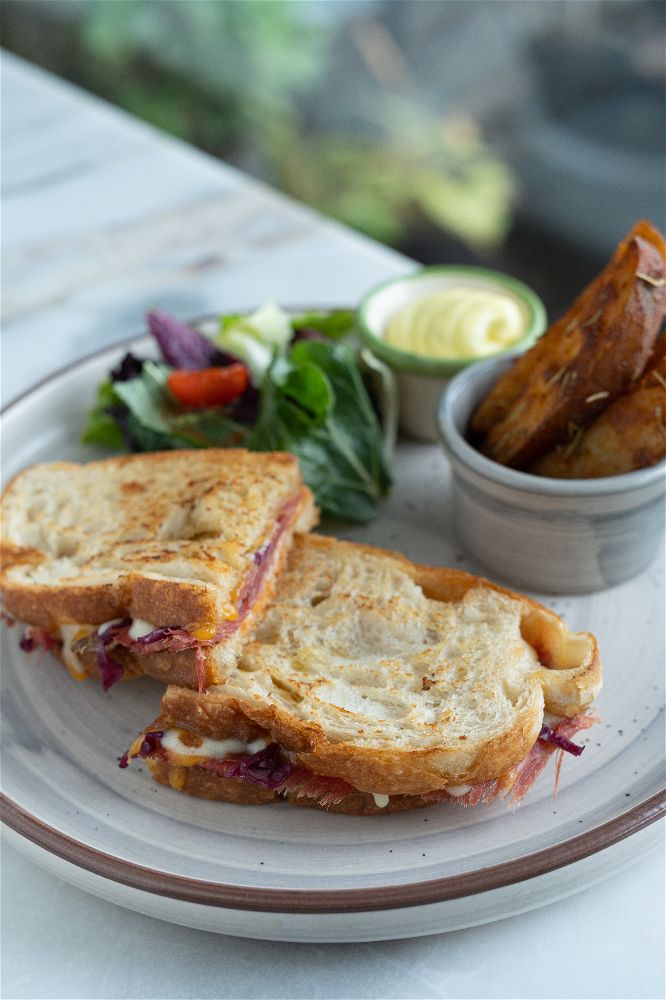 Kimchi Reuben Sandwich