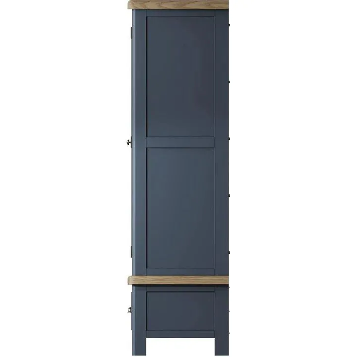 Herron Blue 3 Door Wardrobe