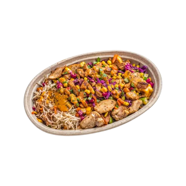 Chicken Shawarma Rice Bowl