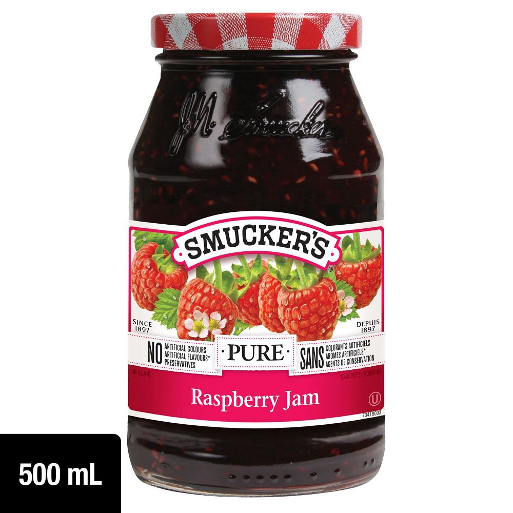 Smuckers Raspberry Jam 500ml