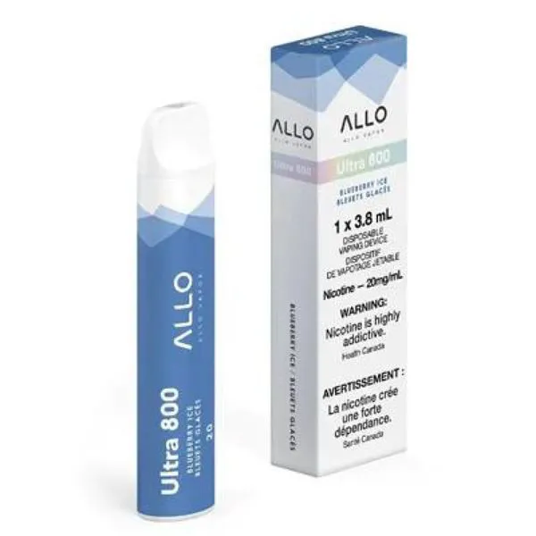 ALLO ULTRA 800 BLUEBERRY ICE