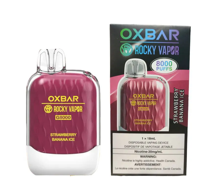 OXBAR G 8000 STRAWBERRY BANANA ICE